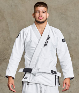 elite sports Brazilian jiu jitsu adults white bjj belt