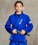 elite sports core blue brazilian jiu jitsu kids bjj wholesale gi