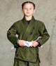 elite sports core green brazilian jiu jitsu kids bjj wholesale gi