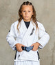 elite sports core white brazilian jiu jitsu kids bjj wholesale gi