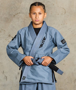 Kids' Core Gray Brazilian Jiu Jitsu BJJ Gi