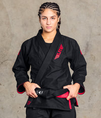 Women's Core Black Brazilian Jiu Jitsu BJJ Gi