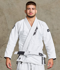 elite sports Brazilian jiu jitsu adults white bjj belt