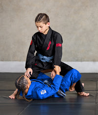 Kids' Core Black Brazilian Jiu Jitsu BJJ Gi