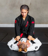Women's Core Black Brazilian Jiu Jitsu BJJ Gi