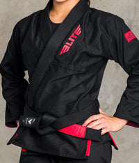 Women's Core Black Brazilian Jiu Jitsu BJJ Gi