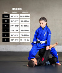 Kids' Core Blue Brazilian Jiu Jitsu BJJ Gi