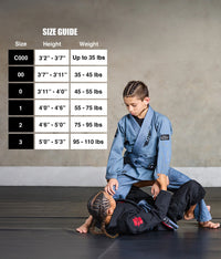 Kids' Core Gray Brazilian Jiu Jitsu BJJ Gi