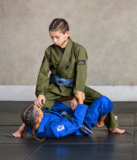 Kids' Core Green Brazilian Jiu Jitsu BJJ Gi