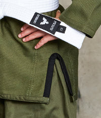 Kids' Core Green Brazilian Jiu Jitsu BJJ Gi