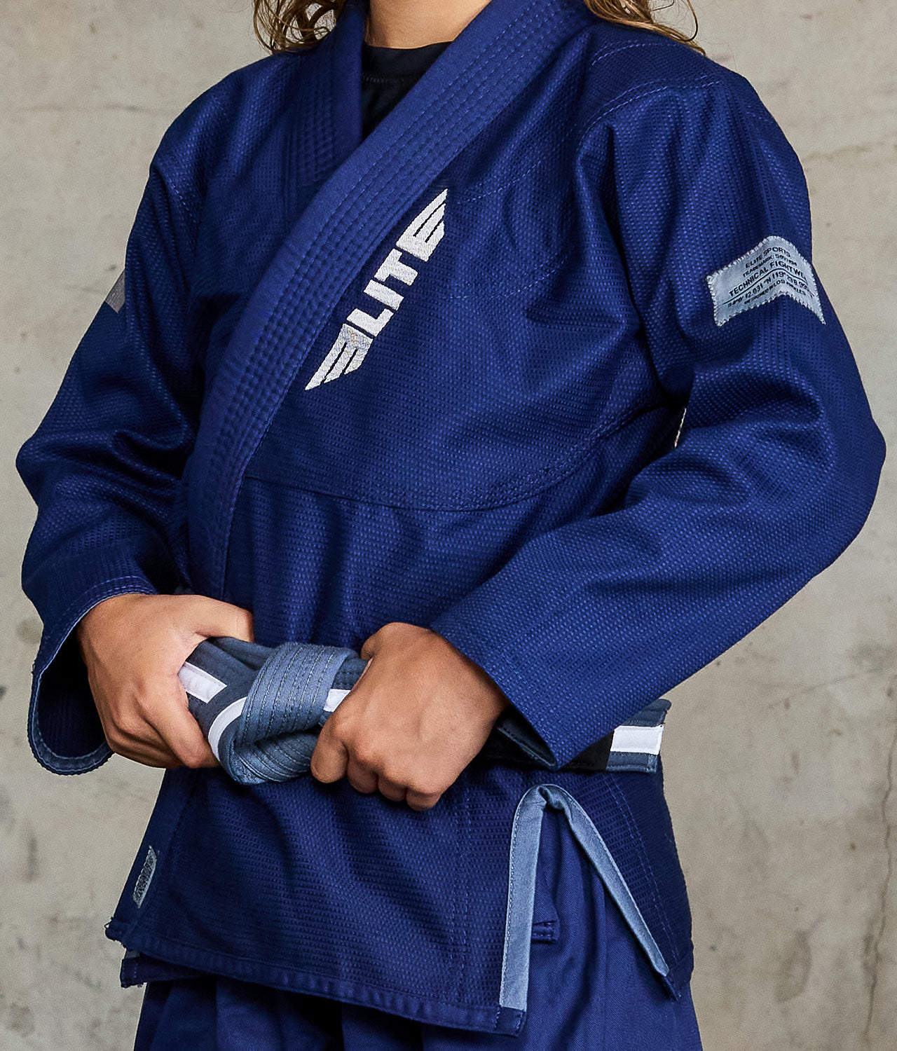 Kids' Core Navy Brazilian Jiu Jitsu BJJ Gi