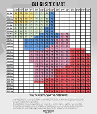 elite sports core blue womens bjj wholesale gi size guide