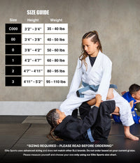 Essential White Kids Brazilian Jiu Jitsu Gi