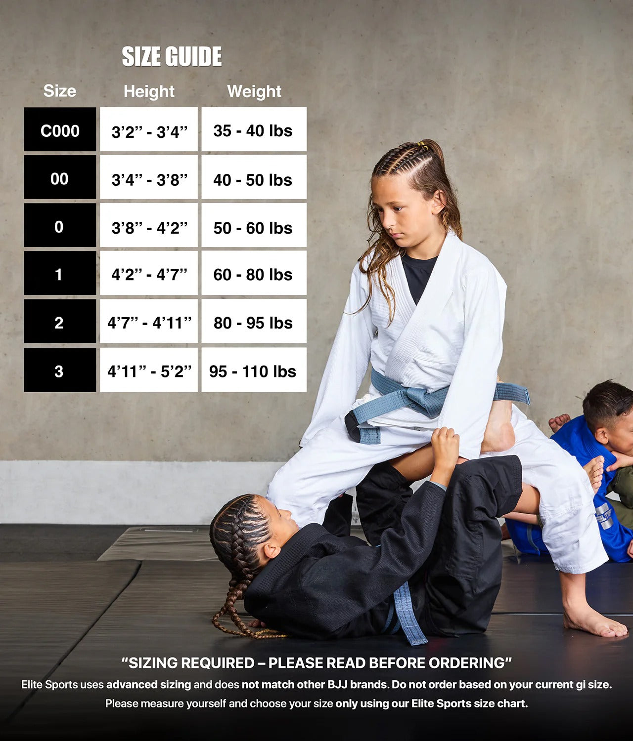 Essential White Kids Brazilian Jiu Jitsu Gi
