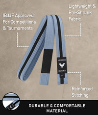 Brazilian Jiu Jitsu Kids BJJ Gray/Black Belt
