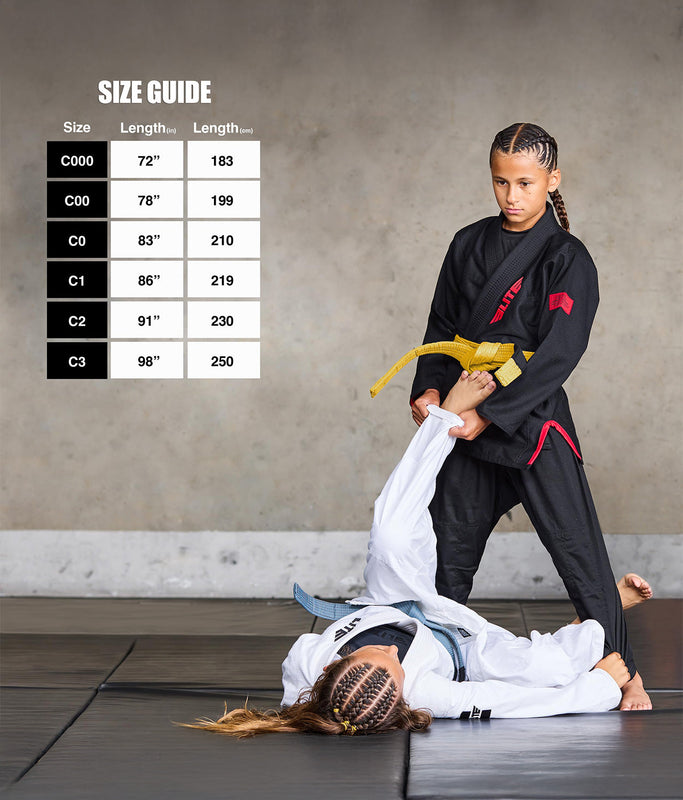 Brazilian Jiu Jitsu Kids BJJ Yellow Belt