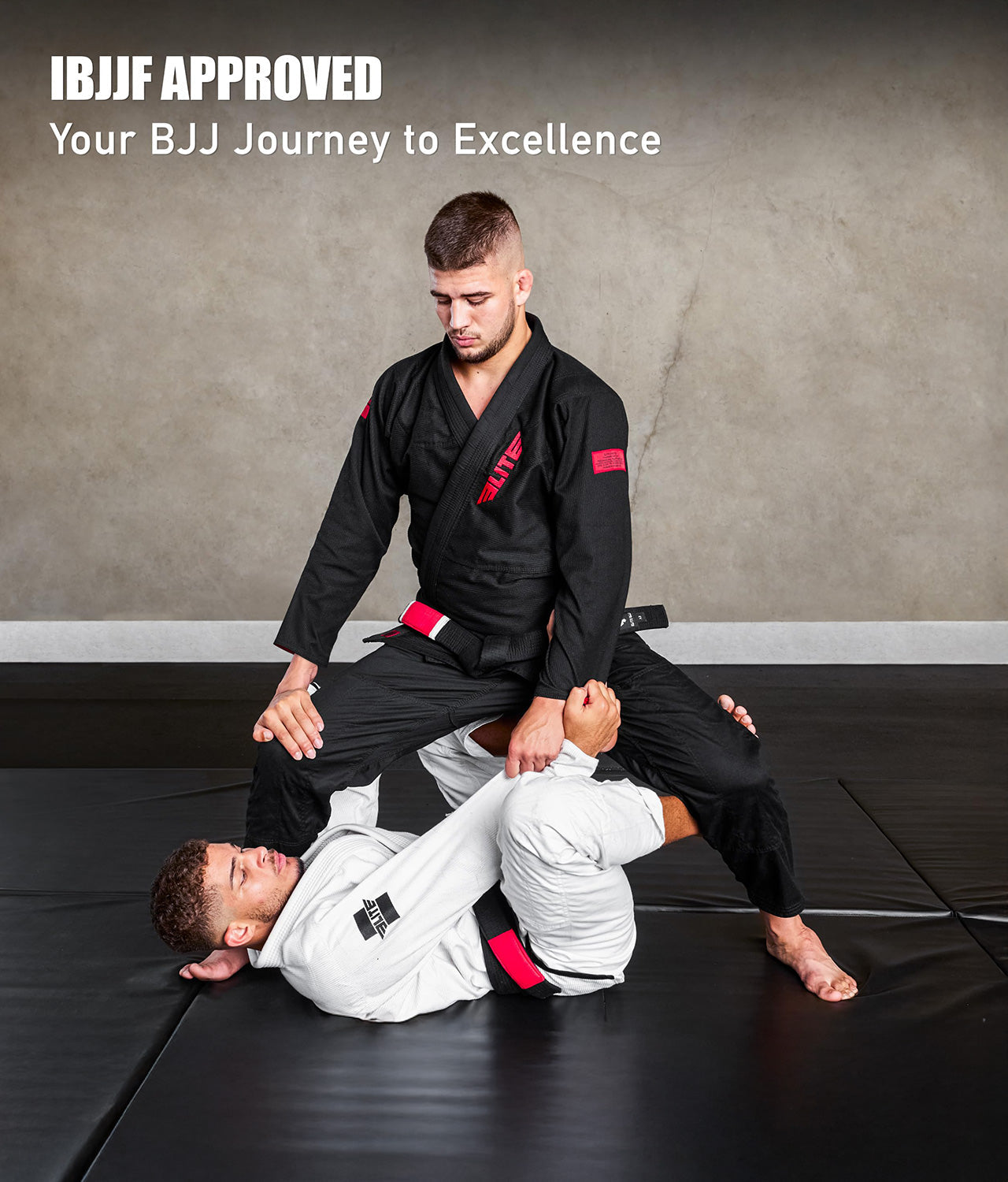 Men's Core Black Brazilian Jiu Jitsu BJJ Gi