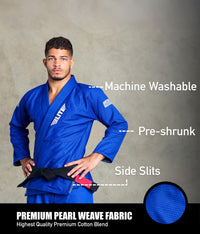 Men's Core Blue Brazilian Jiu Jitsu BJJ Gi