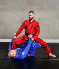 elite core red mens preshrunk bjj gi