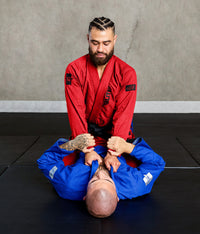 elite core red mens preshrunk bjj gi