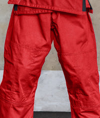 elite core red boys preshrunk bjj gi trouser