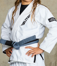 Kids' Core White Brazilian Jiu Jitsu BJJ Gi