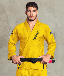 core yellow brazilian jiu jitsu mens bjj gi