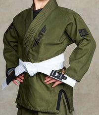 Kids' Core Green Brazilian Jiu Jitsu BJJ Gi