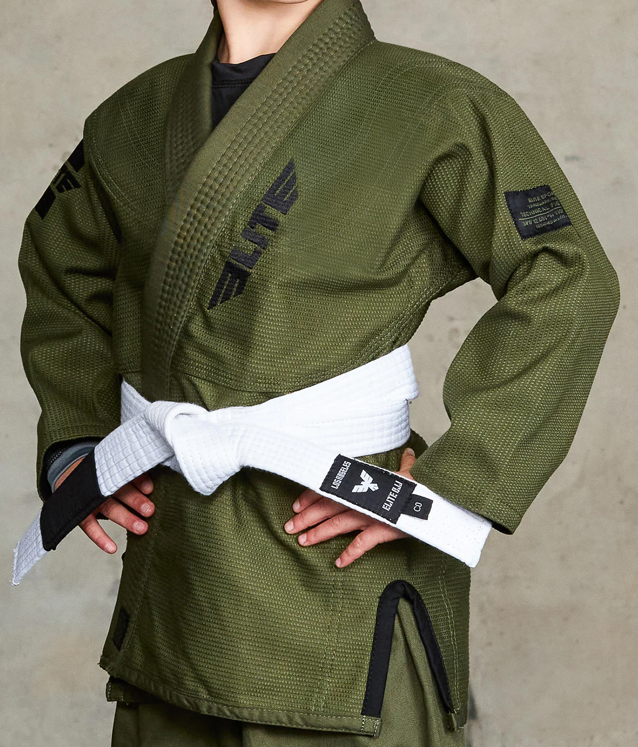 Kids' Core Green Brazilian Jiu Jitsu BJJ Gi