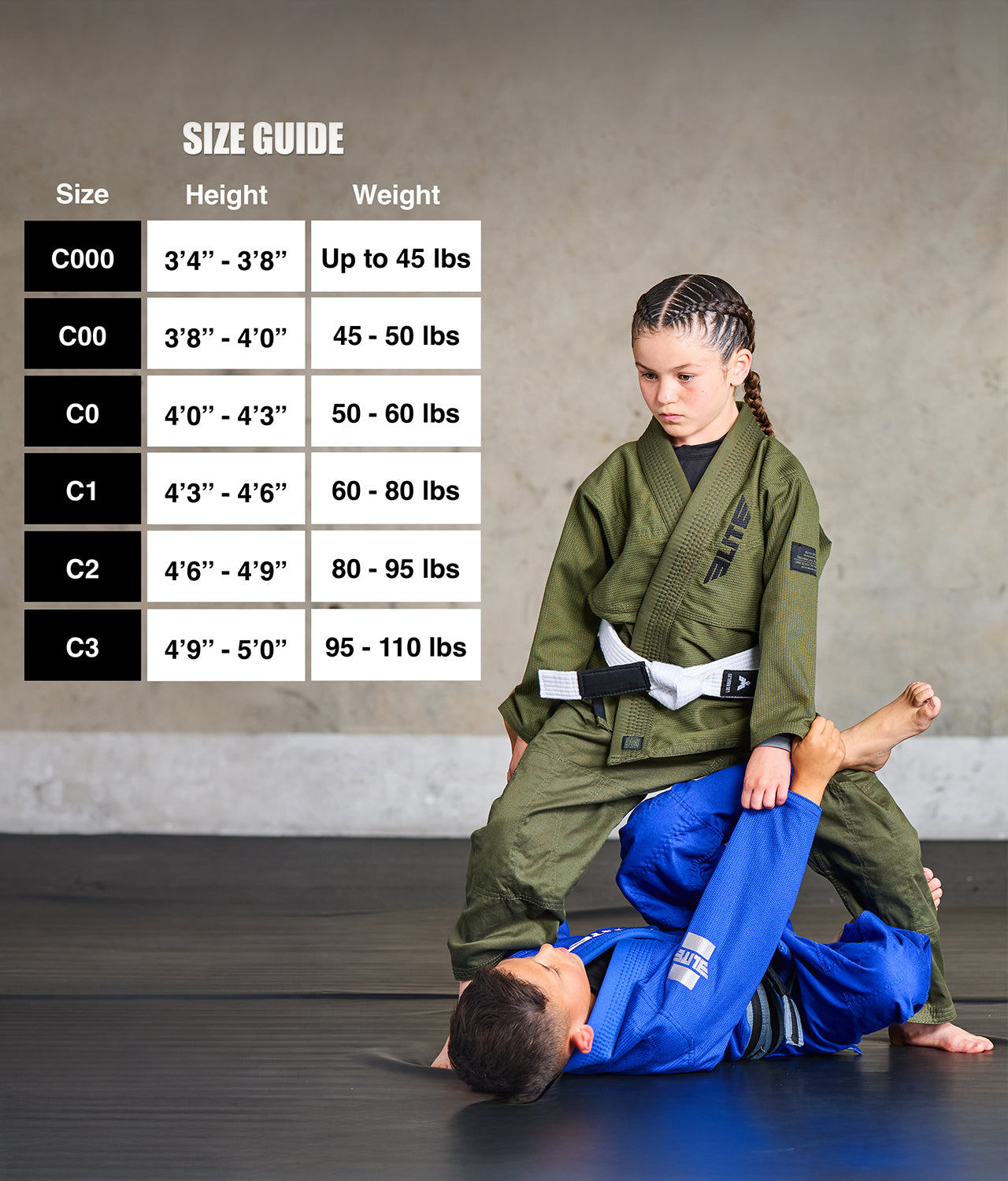 Kids' Core Blue Brazilian Jiu Jitsu BJJ Gi