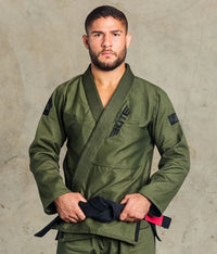 Men's Core Military Green Brazilian Jiu Jitsu BJJ Gi