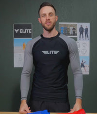 Black Jack Gray No Gi Mens BJJ Shorts