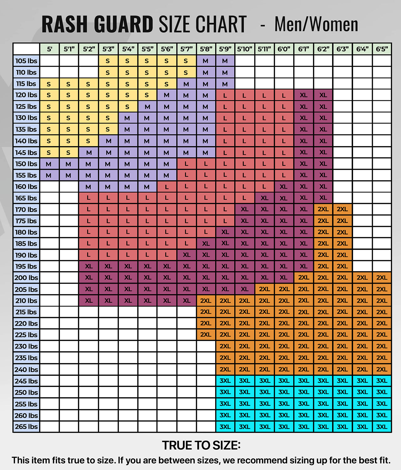 Standard Purple Long Sleeve No-Gi Womens BJJ Rash Guard